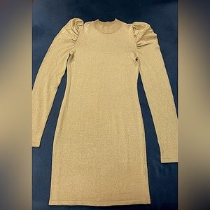 Elegant short dress with sparkle